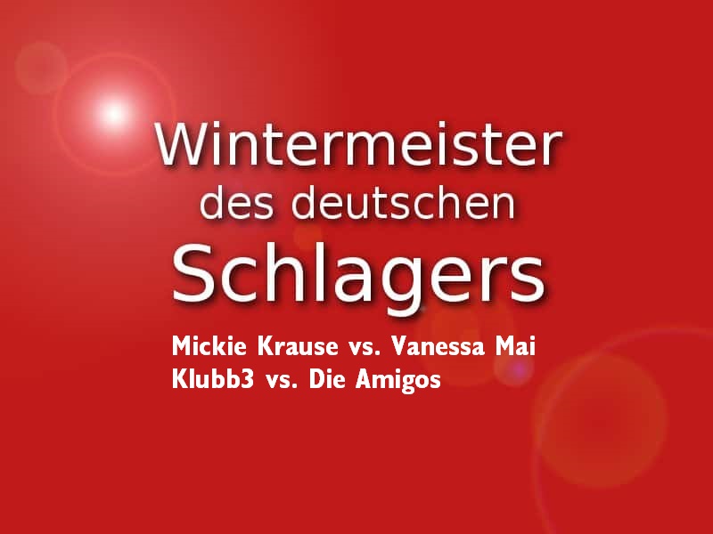 Wintermeister des Schlagers