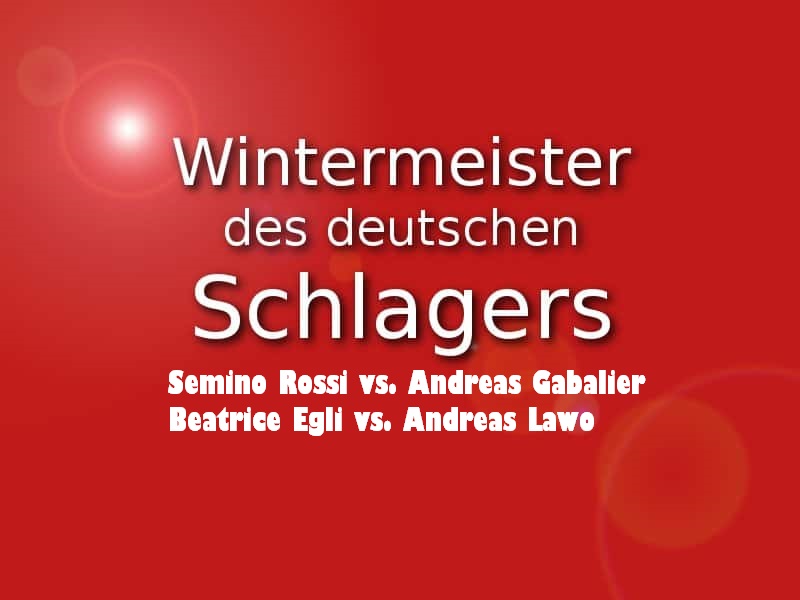 Wintermeister deutscher Schlager