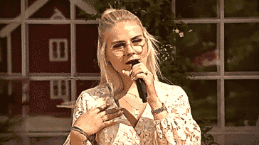 Estefania Wollny bei "Immer wieder sonntags" am 10. Juli