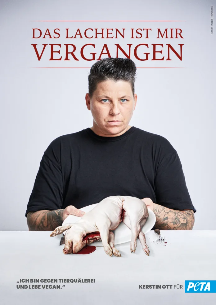 Kerstin Ott engagiert sich für PETA: Ein Plädoyer für eine vegane Lebensweise und gegen Tierleid