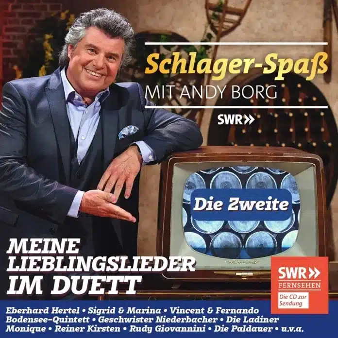 Schlager-Spaß mit Andy Borg - Die Zweite - Meine Lieblingslieder im Duett - das Plattencover